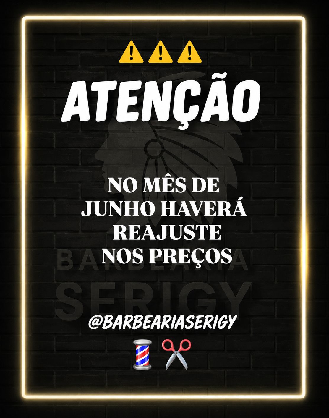Aviso da home